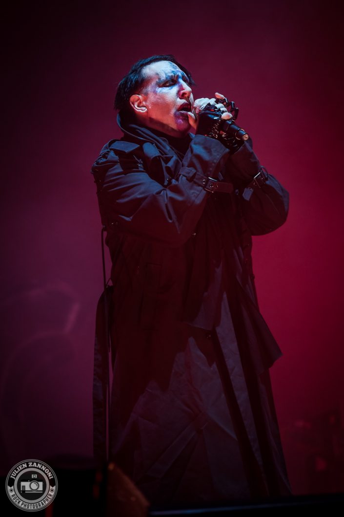 Marilyn Manson plays at Wacken Festival 2017