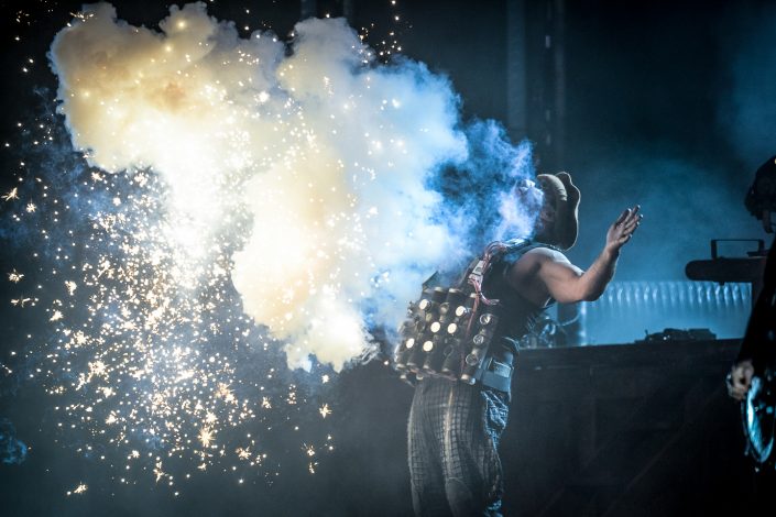 Rammstein plays at the Download Festival Paris - 2016