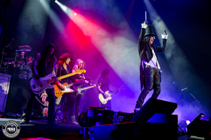 Alice COOPER plays in Lyon in 2017