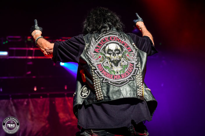 Alice COOPER plays in Lyon in 2017