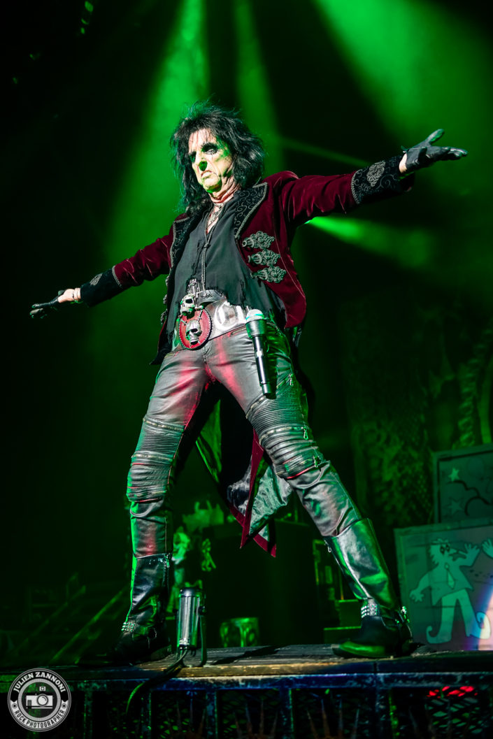 Alice COOPER plays in Lyon in 2017