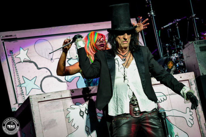 Alice COOPER plays in Lyon in 2017
