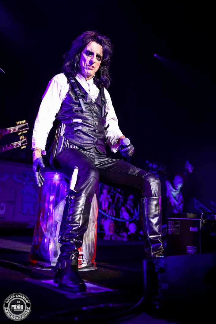 Alice COOPER plays in Lyon in 2017
