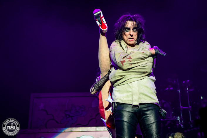 Alice COOPER plays in Lyon in 2017