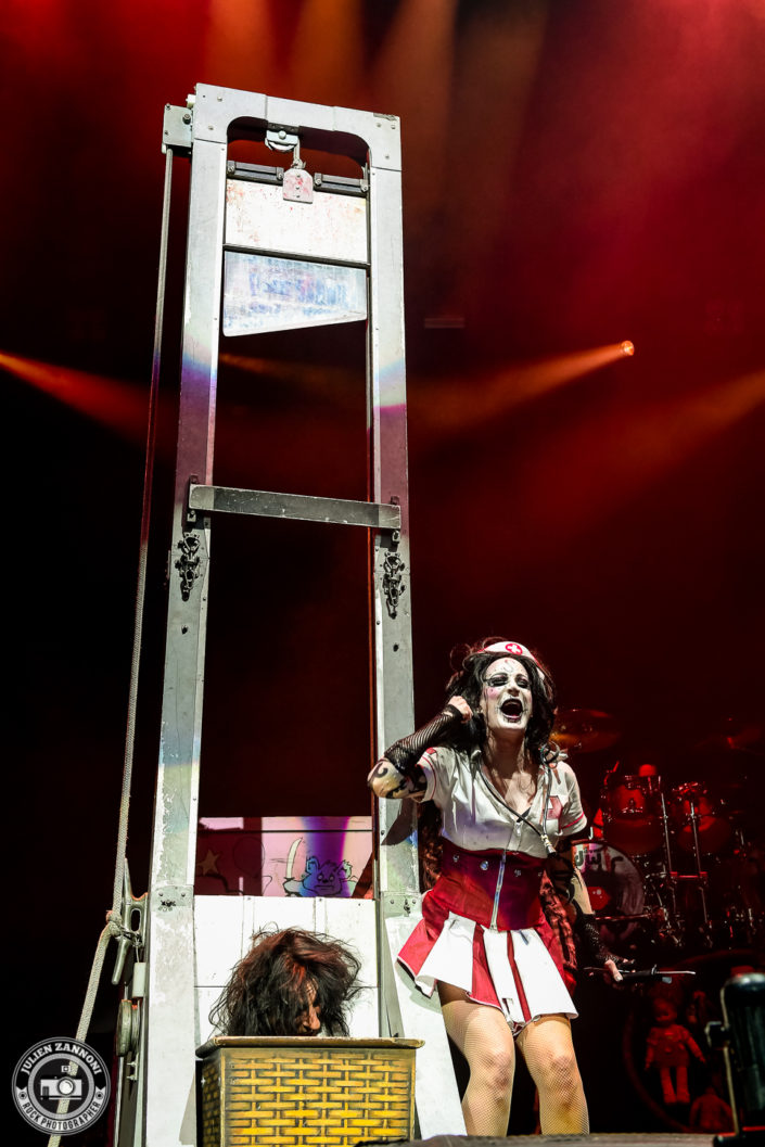 Alice COOPER plays in Lyon in 2017