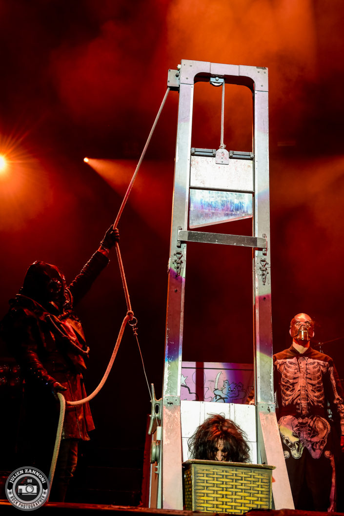 Alice COOPER plays in Lyon in 2017