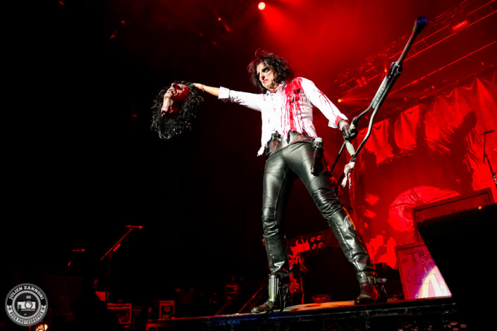 Alice COOPER plays in Lyon in 2017