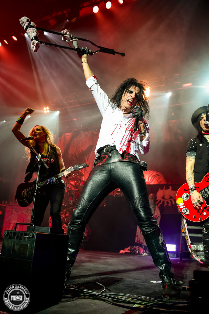 Alice COOPER plays in Lyon in 2017