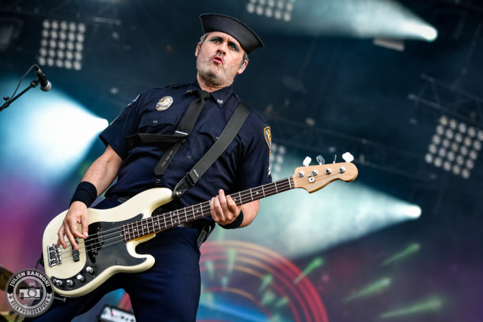 Turbonegro plays at the Download Festival Paris - 2018
