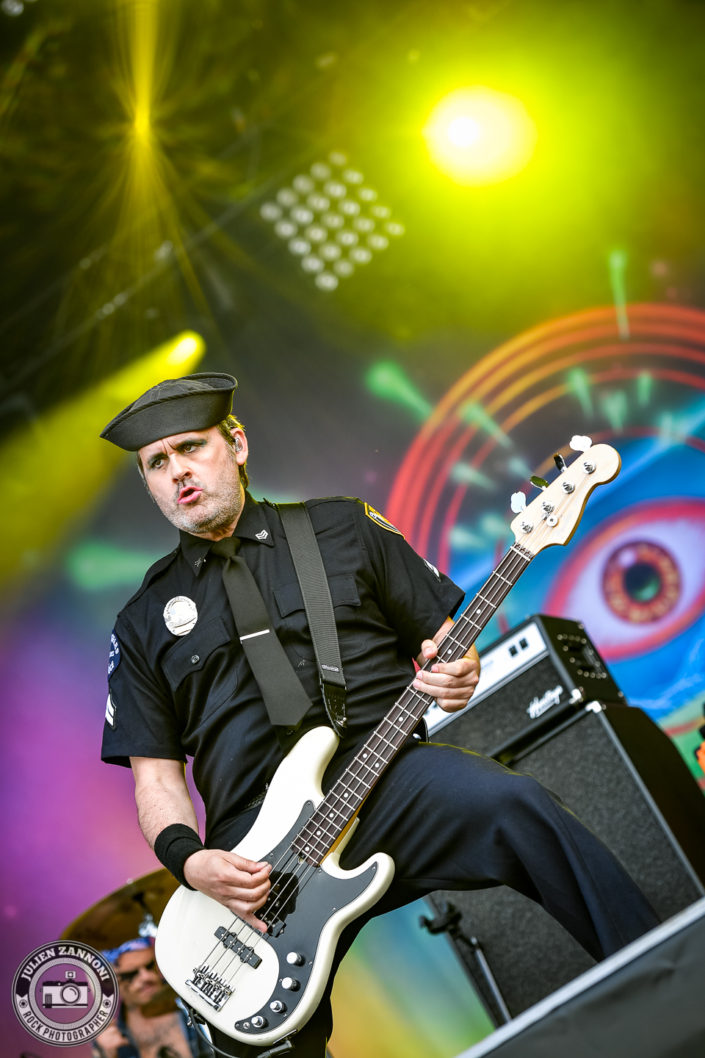 Turbonegro plays at the Download Festival Paris - 2018