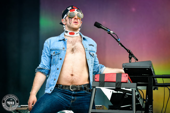 Turbonegro plays at the Download Festival Paris - 2018