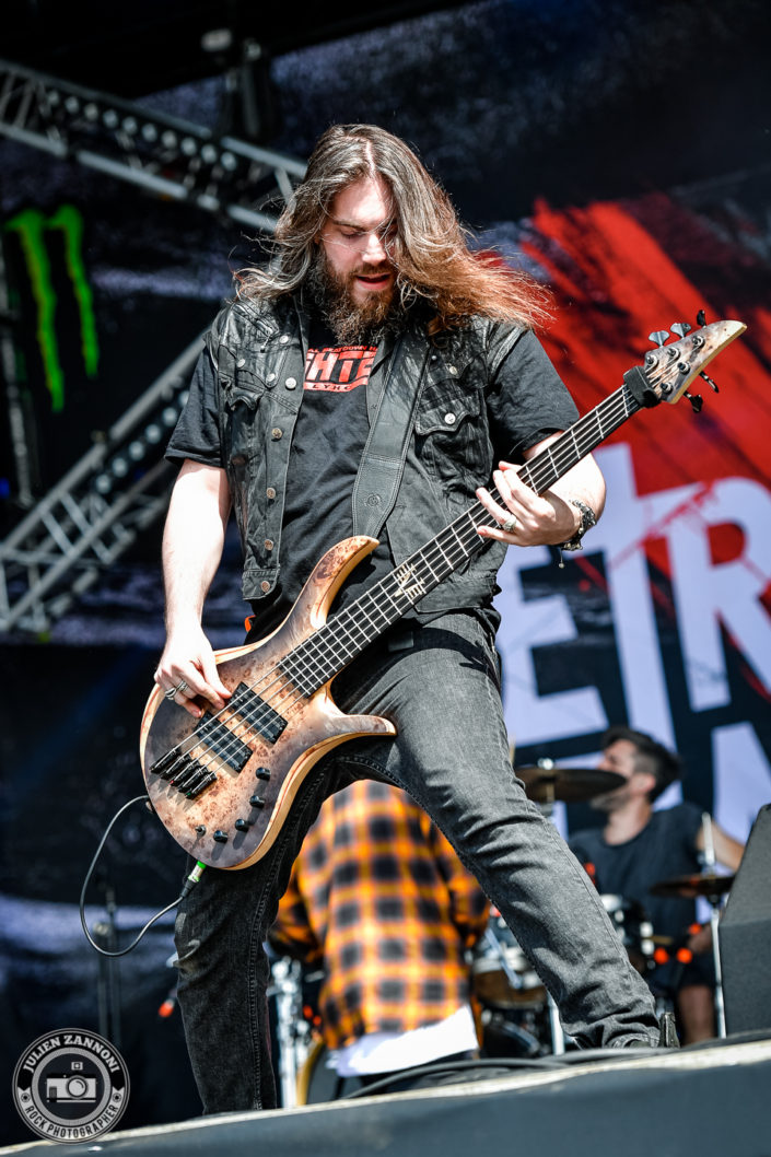 Betraying the Martyrs plays at the Download Festival Paris - 2018