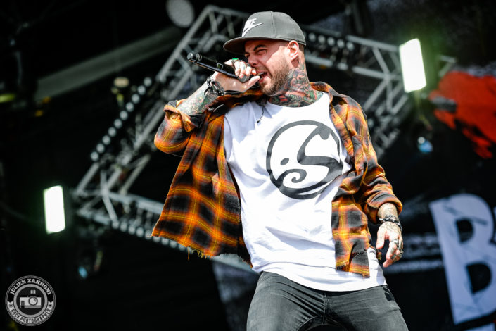 Betraying the Martyrs plays at the Download Festival Paris - 2018