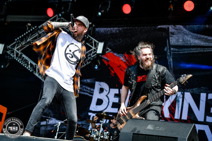 Betraying the Martyrs plays at the Download Festival Paris - 2018