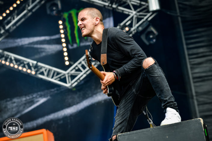 Betraying the Martyrs plays at the Download Festival Paris - 2018