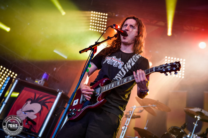 Ultra Vomit plays at the Download Festival Paris - 2018