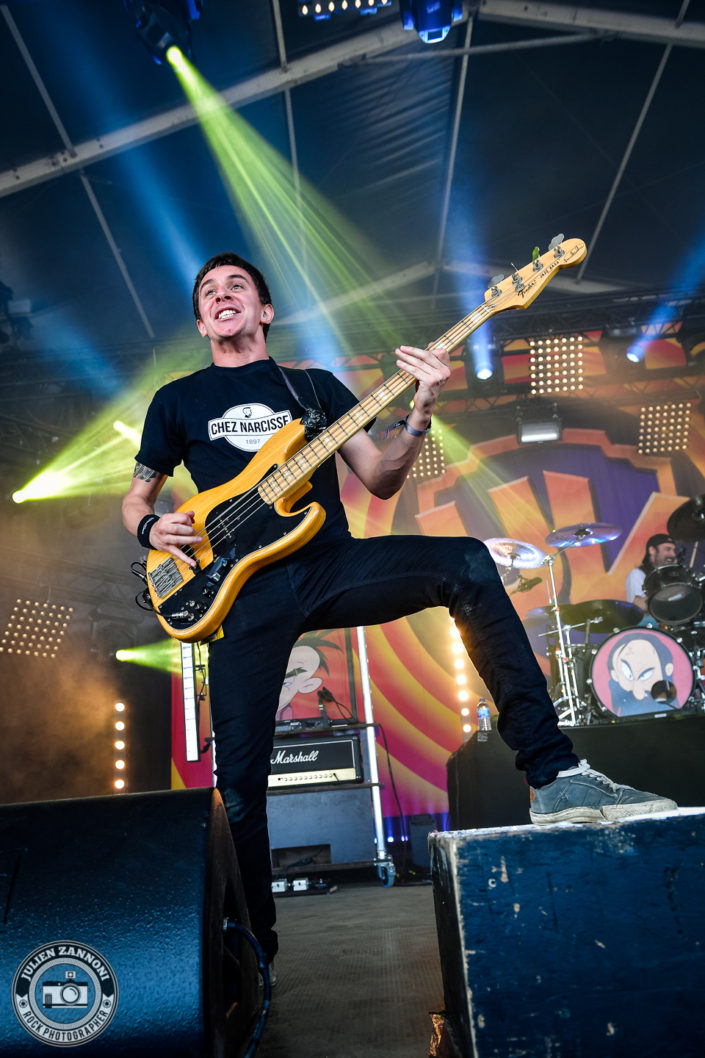 Ultra Vomit plays at the Download Festival Paris - 2018