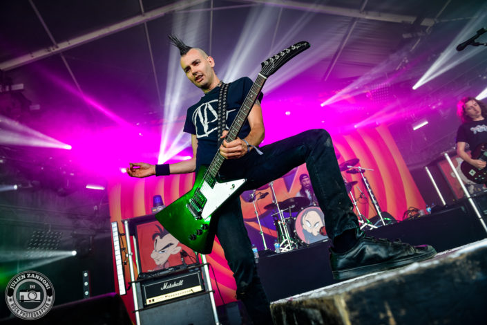 Ultra Vomit plays at the Download Festival Paris - 2018