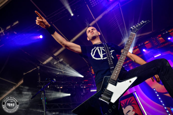 Ultra Vomit plays at the Download Festival Paris - 2018