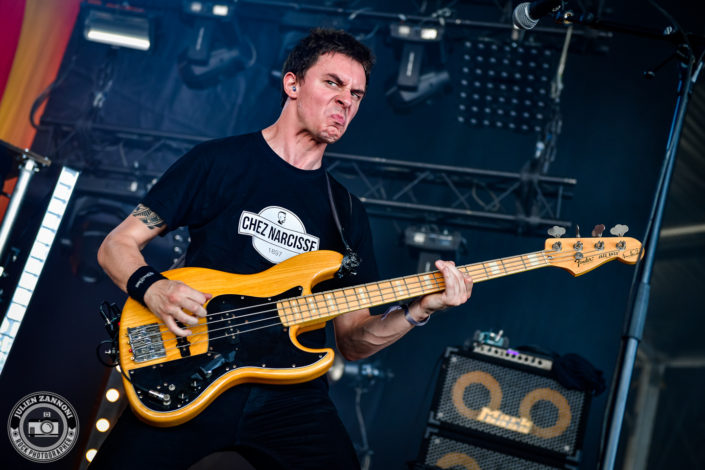 Ultra Vomit plays at the Download Festival Paris - 2018