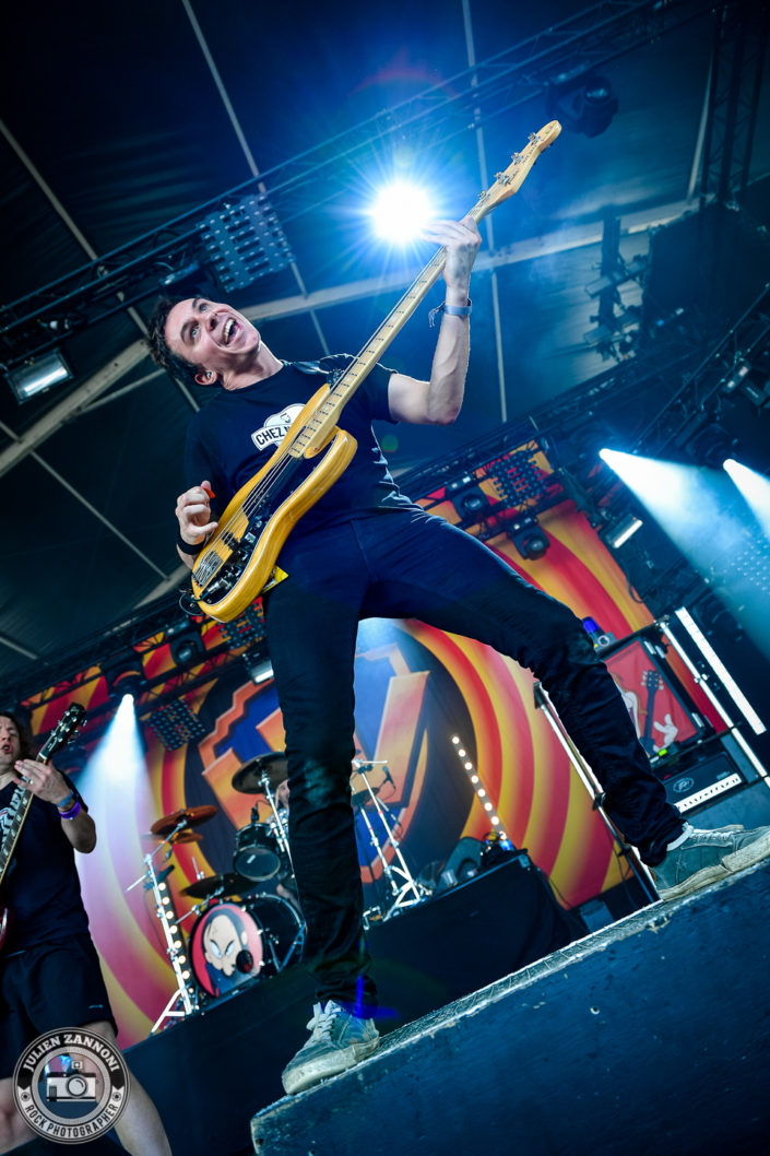 Ultra Vomit plays at the Download Festival Paris - 2018