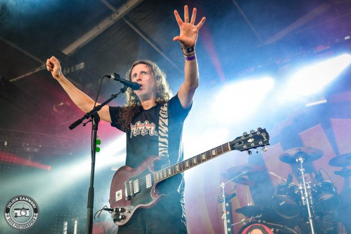 Ultra Vomit plays at the Download Festival Paris - 2018