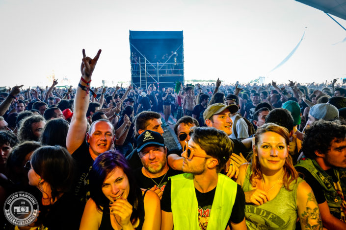 Ultra Vomit plays at the Download Festival Paris - 2018