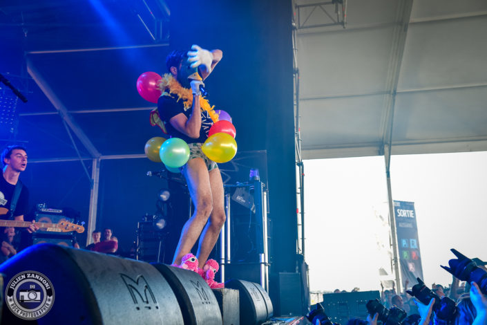 Ultra Vomit plays at the Download Festival Paris - 2018