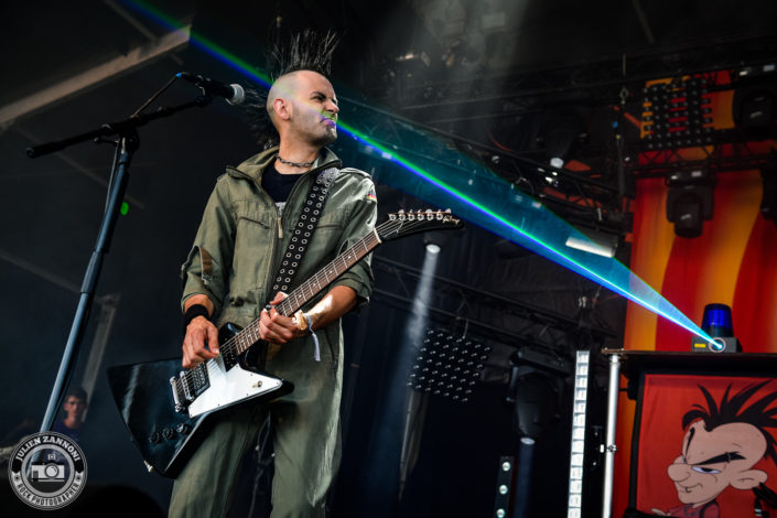 Ultra Vomit plays at the Download Festival Paris - 2018