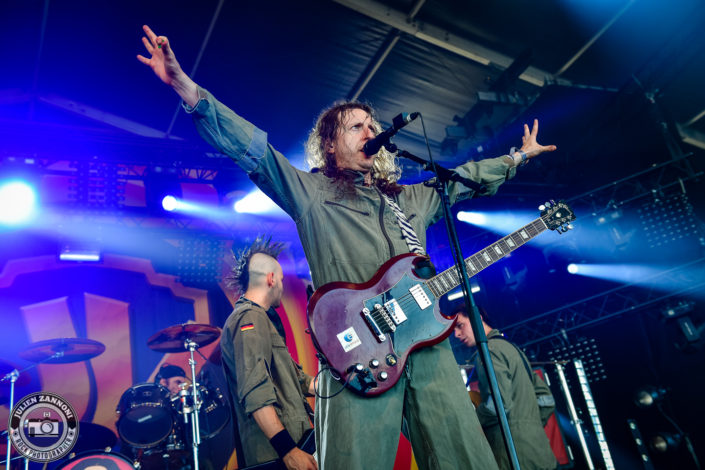 Ultra Vomit plays at the Download Festival Paris - 2018