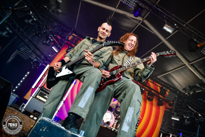 Ultra Vomit plays at the Download Festival Paris - 2018