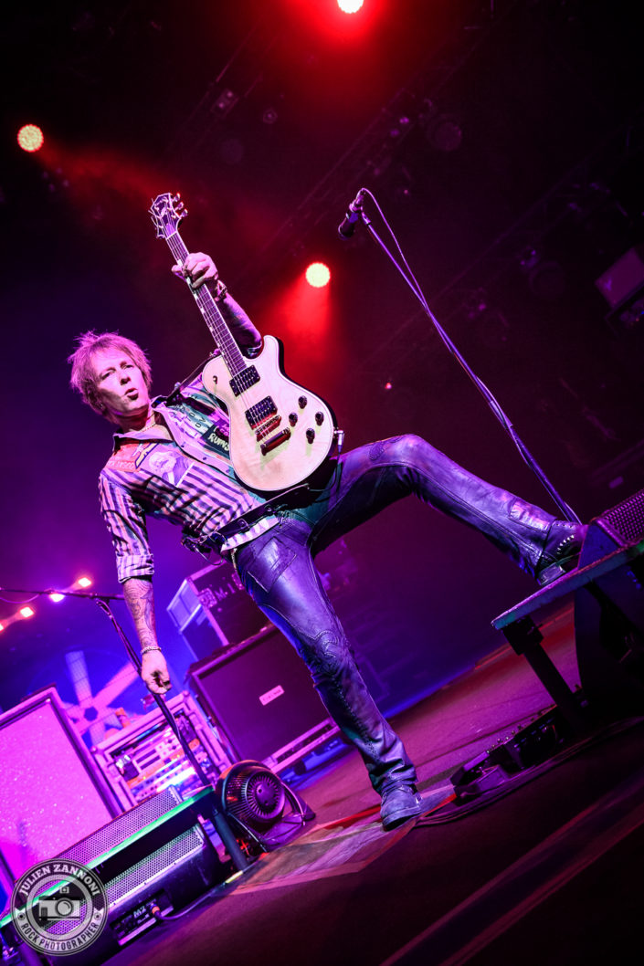 Billy Idol plays at the Montreux Jazz Festival 2018