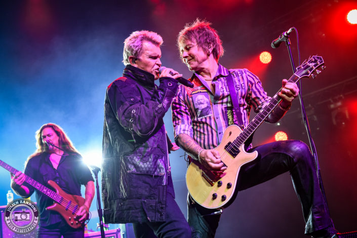 Billy Idol plays at the Montreux Jazz Festival 2018