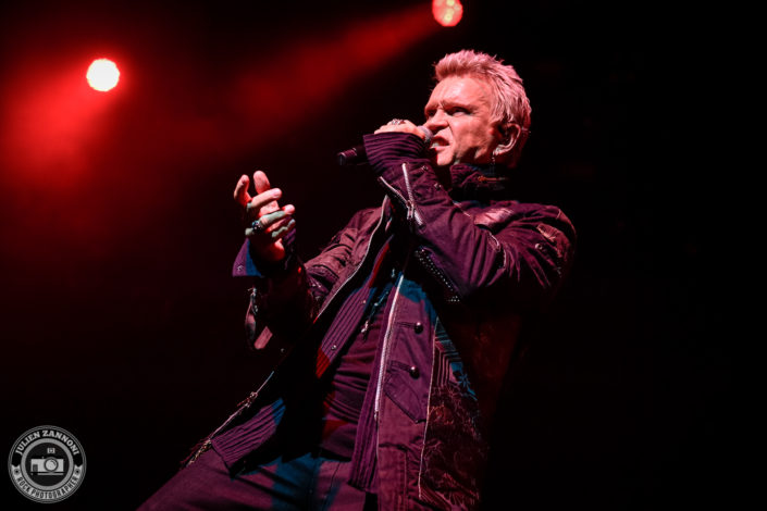Billy Idol plays at the Montreux Jazz Festival 2018
