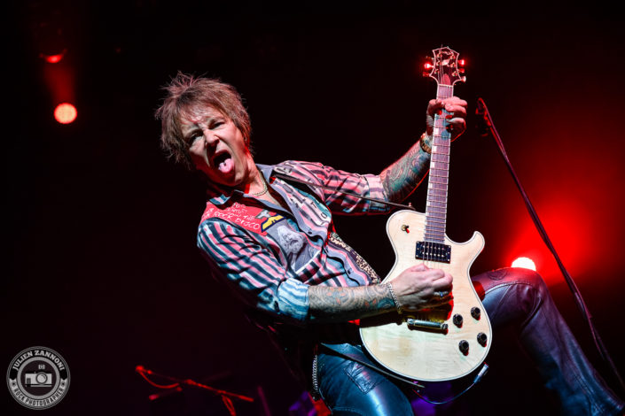 Billy Idol plays at the Montreux Jazz Festival 2018