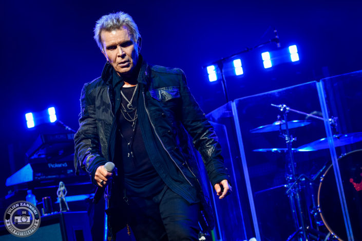 Billy Idol plays at the Montreux Jazz Festival 2018