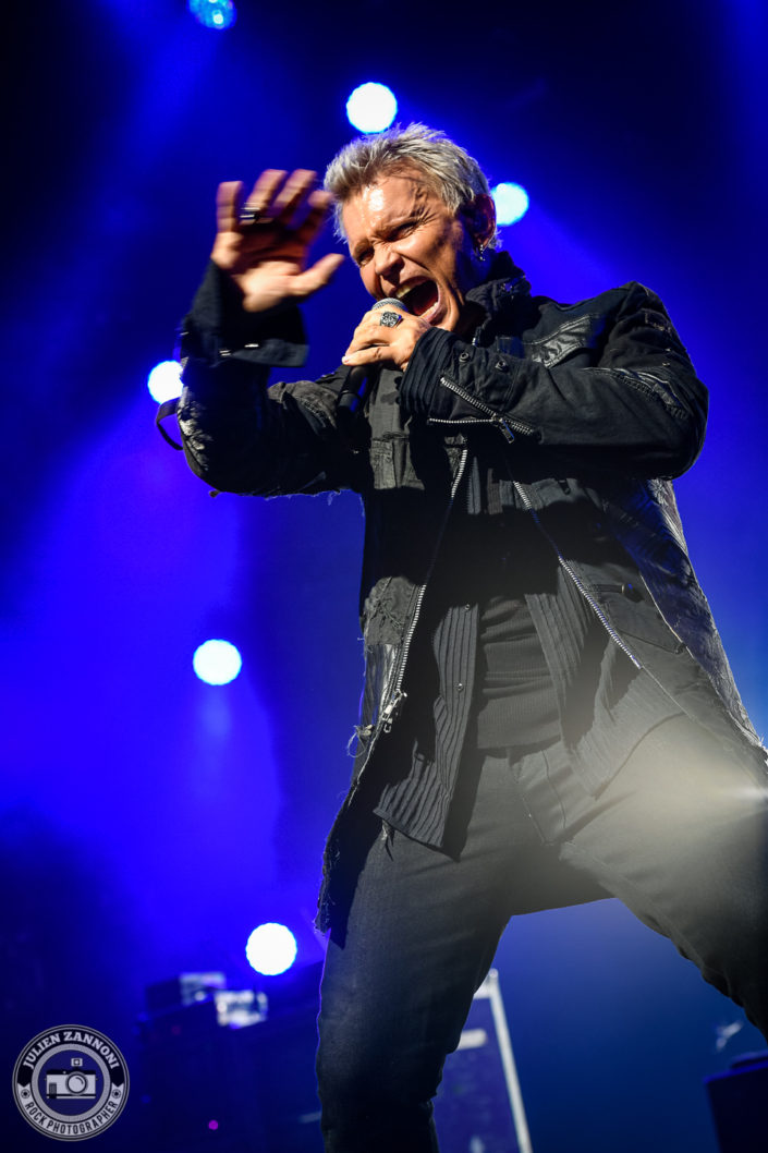Billy Idol plays at the Montreux Jazz Festival 2018
