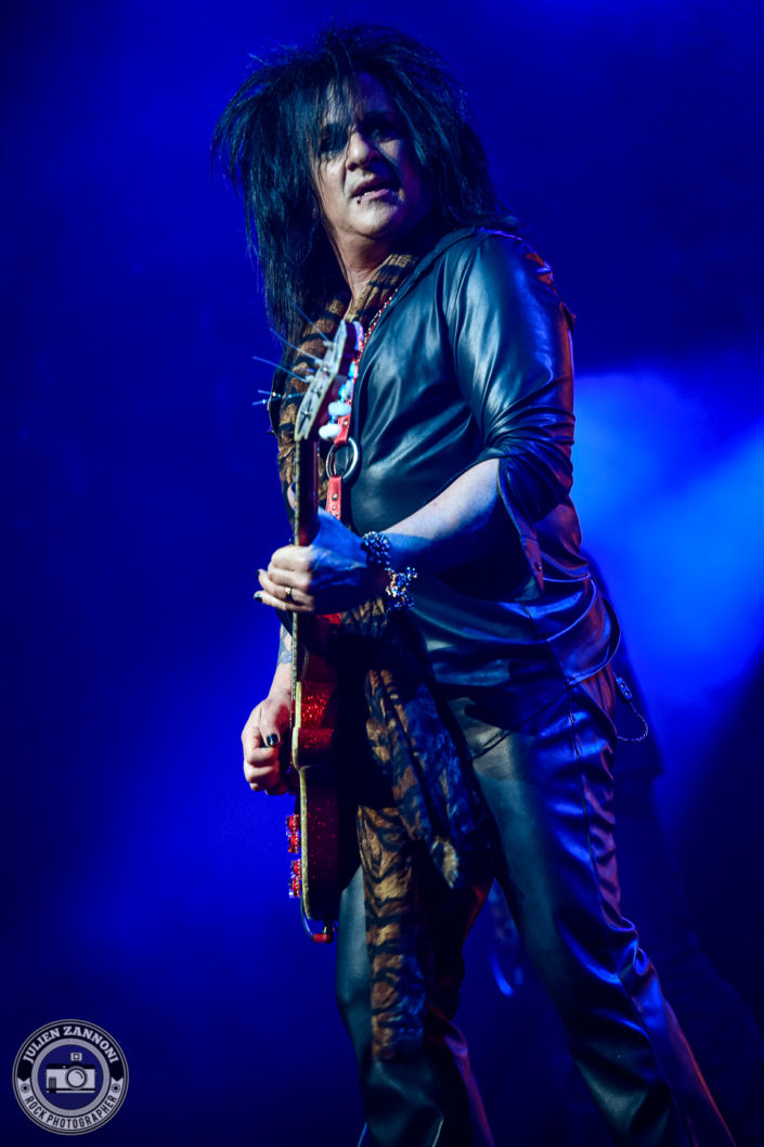 Billy Idol plays at the Montreux Jazz Festival 2018