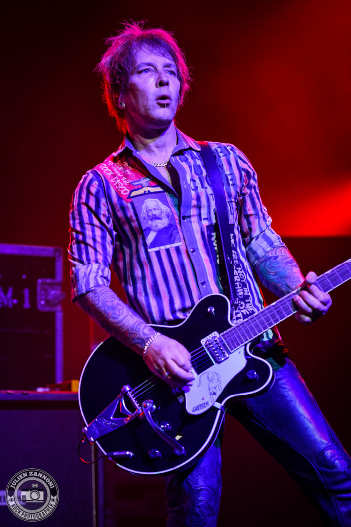 Billy Idol plays at the Montreux Jazz Festival 2018