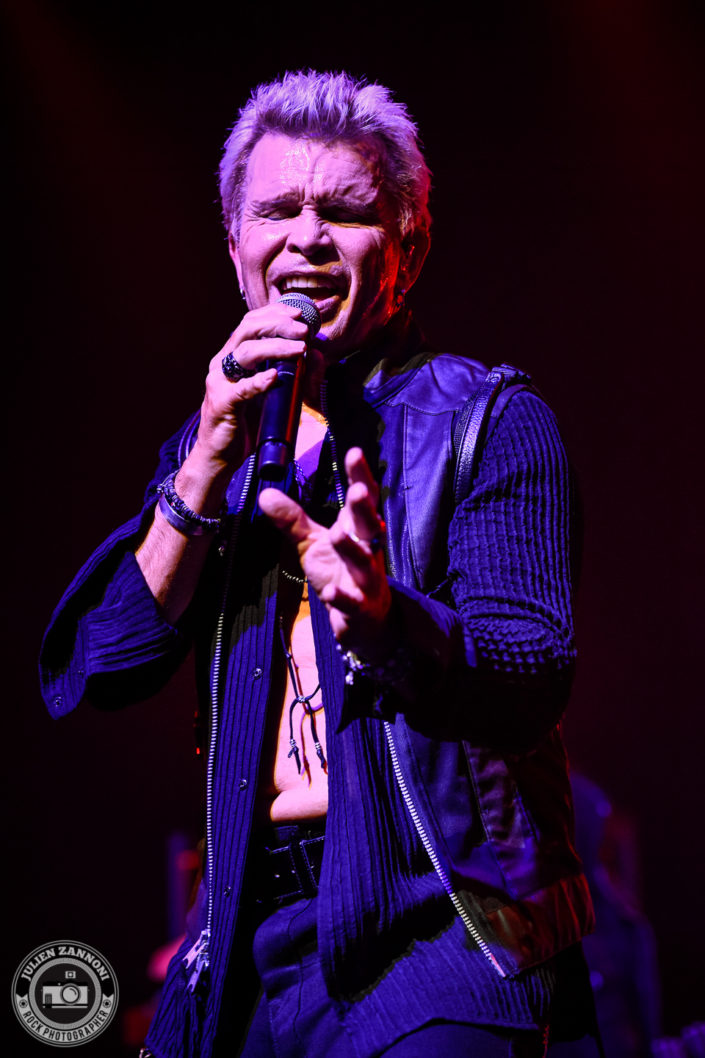 Billy Idol plays at the Montreux Jazz Festival 2018