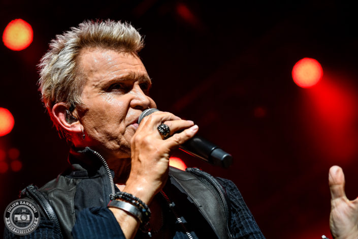 Billy Idol plays at the Montreux Jazz Festival 2018
