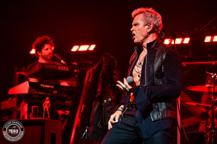 Billy Idol plays at the Montreux Jazz Festival 2018