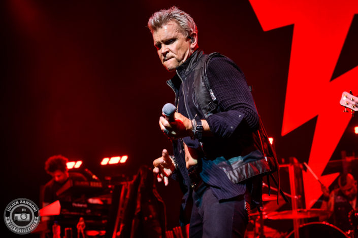 Billy Idol plays at the Montreux Jazz Festival 2018