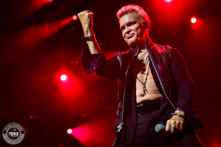 Billy Idol plays at the Montreux Jazz Festival 2018