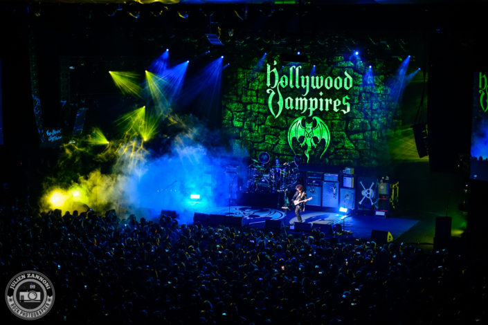 The Hollywood Vampire's plays at the Montreux Jazz Festival 2018