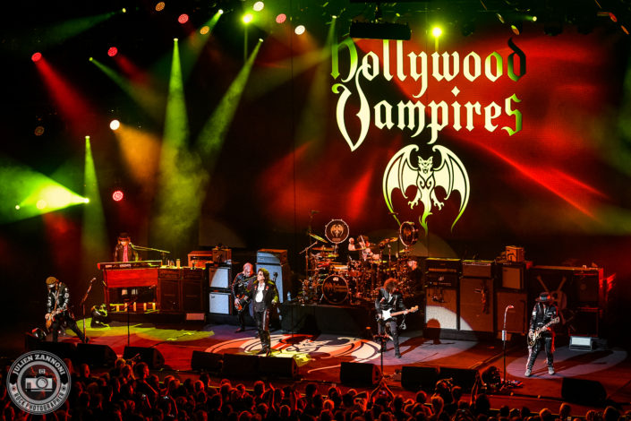 The Hollywood Vampire's plays at the Montreux Jazz Festival 2018