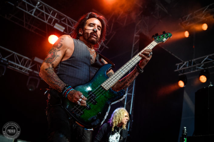 The Dead Daisies plays at the Guitare en Scène Festival 2018