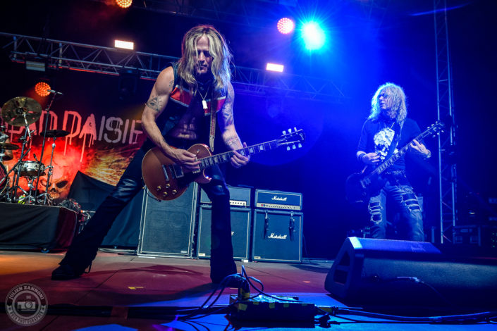 The Dead Daisies plays at the Guitare en Scène Festival 2018