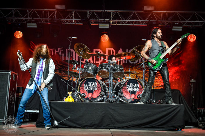 The Dead Daisies plays at the Guitare en Scène Festival 2018