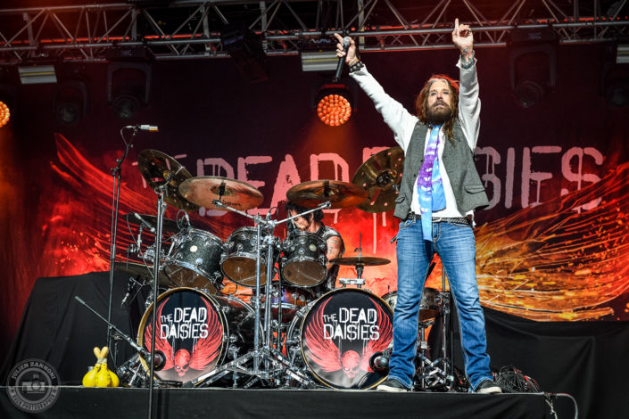 The Dead Daisies plays at the Guitare en Scène Festival 2018